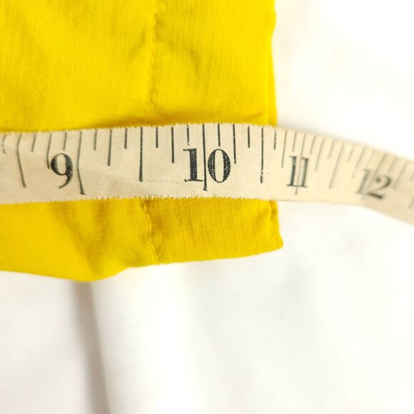 VTG Chaps Ralph Lauren Mens Large Yellow Board Shorts Swim Trunks Zip Pocket - Picture 8 of 8